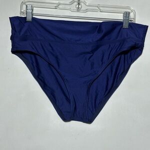 WhatN2 Splendid Women's Swim Bikini Bottom - Navy Blue